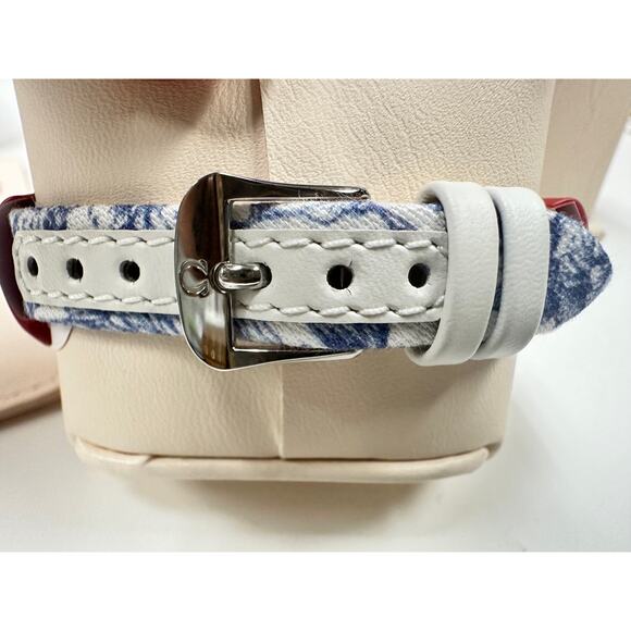 Omega DE VILLE MINI TRÉSOR Women's Diamond Watch 26 MM, Steel on Toile De Jouy - Picture 7 of 16